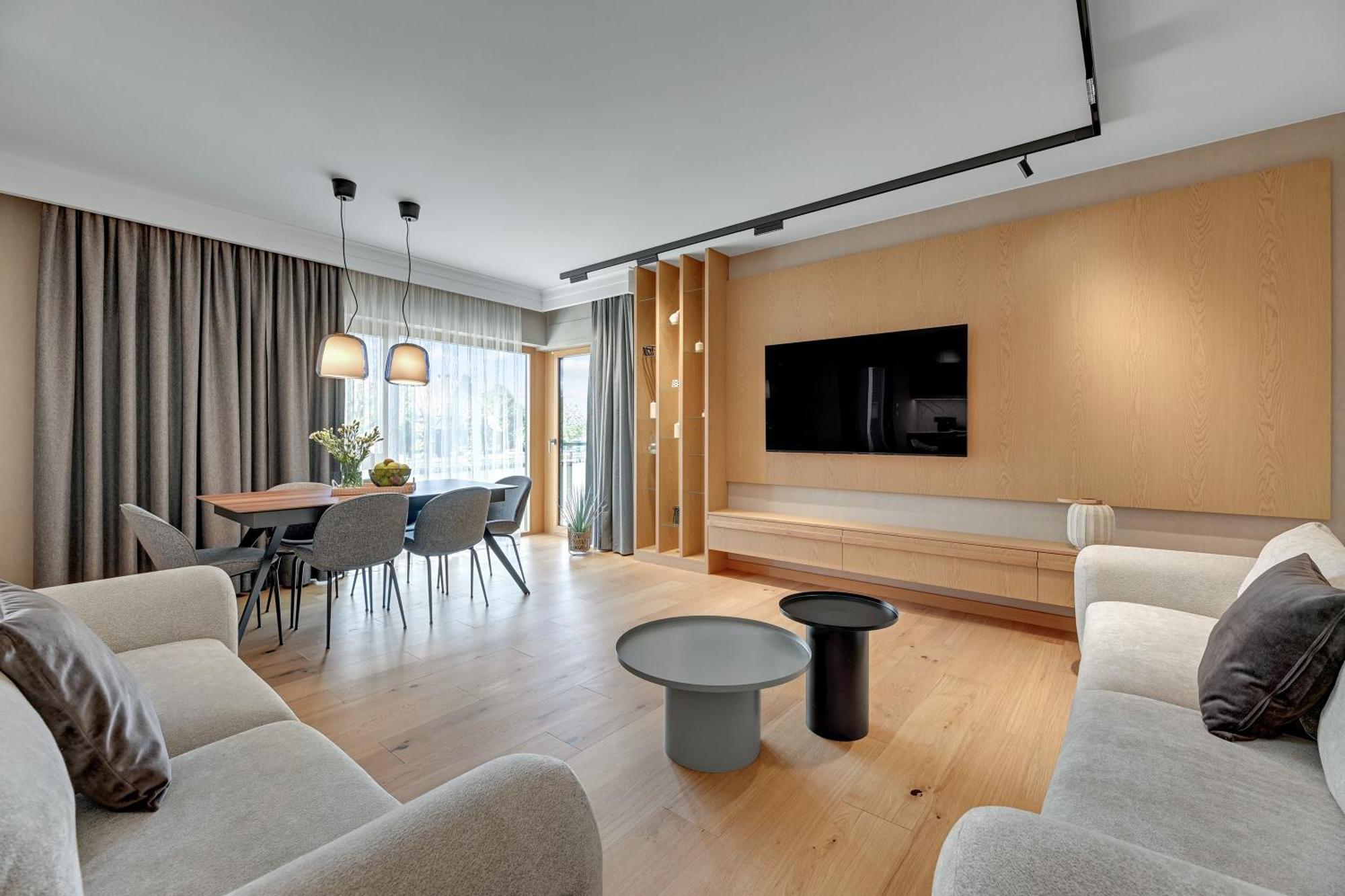 Nadmotlawie Estate Gym, Sauna & Parking By Downtown Apartments Гданьск Экстерьер фото
