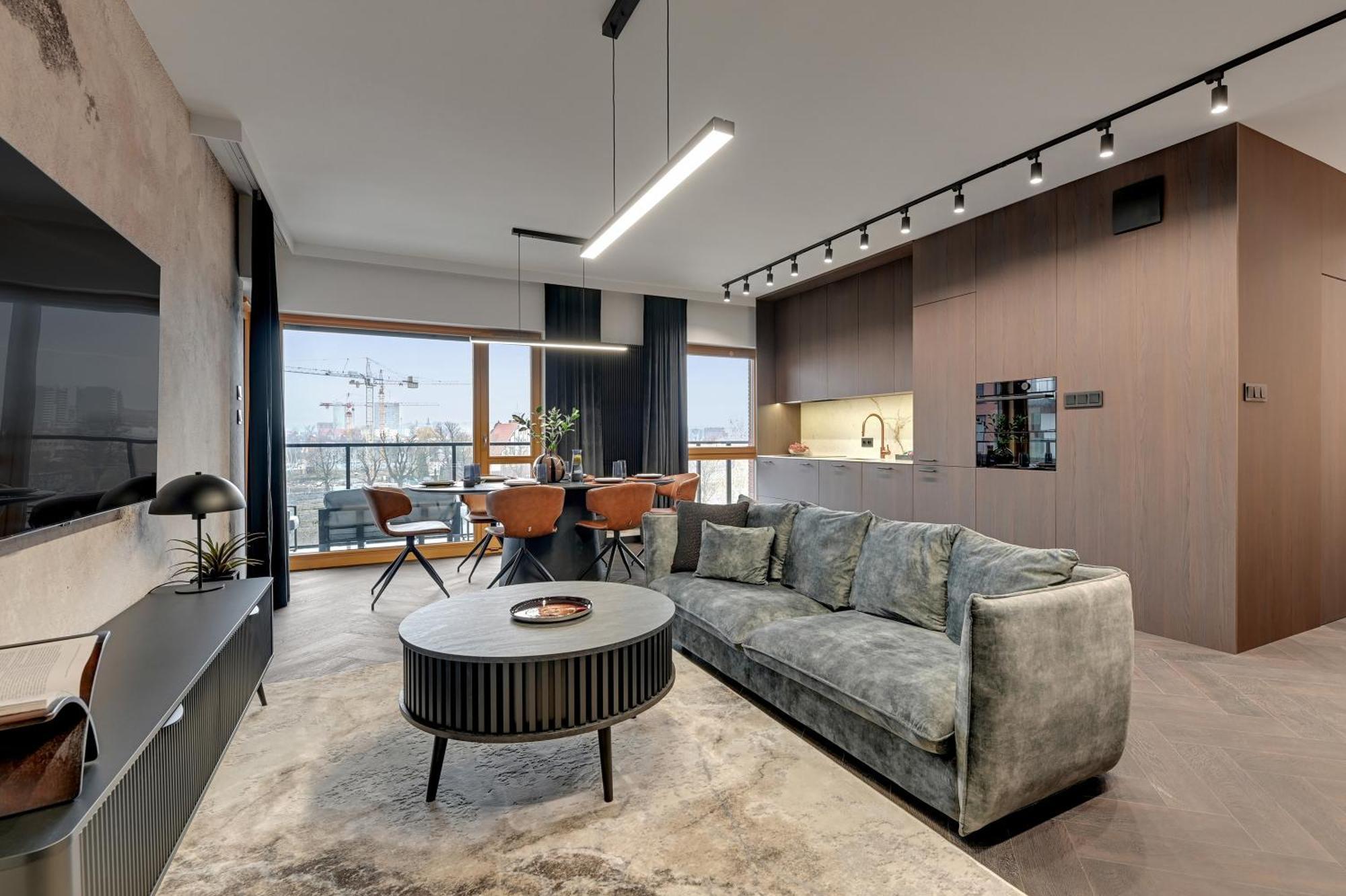 Nadmotlawie Estate Gym, Sauna & Parking By Downtown Apartments Гданьск Экстерьер фото